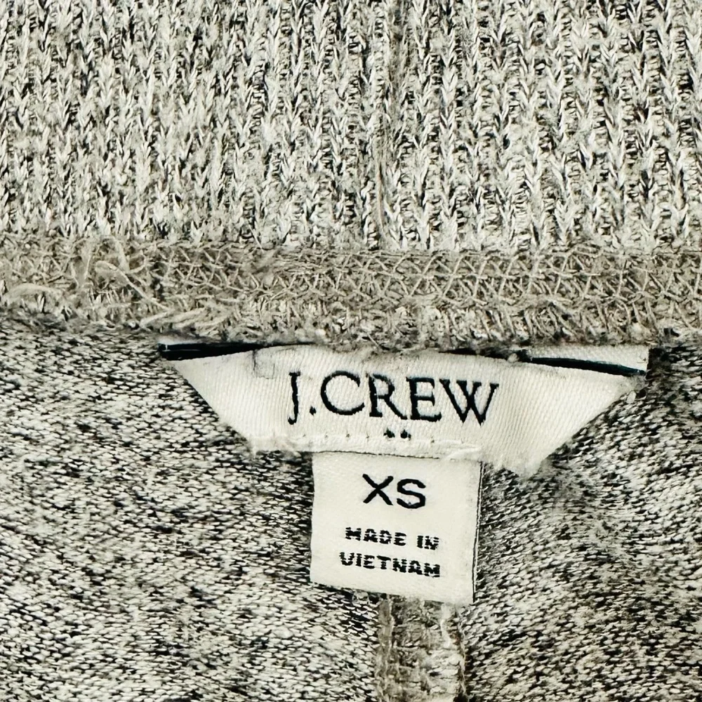 J.Crew Lounge Set, Gray Pajamas, Two-Piece Set, XXS Top XS Pants,‎ Soft Knit.